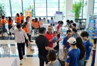 Tư vấn, giới thiệu đến hơn 1.500 người trong Phiên giao dịch việc làm quận Ngô Quyền