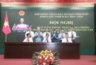 Phát động phong trào thi đua trong hoạt động HĐND huyện Vĩnh Bảo