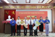 Đồng chí Nguyễn Thế Hưng giữ chức vụ Giám đốc Cung Văn hoá thiếu nhi thành phố