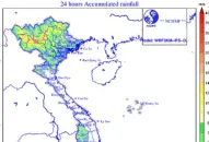 Tin dự báo mưa lớn ở khu vực Bắc bộ, Thanh Hóa và Nghệ An