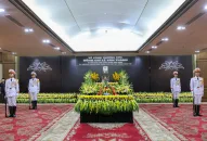 Lãnh đạo Đảng, Nhà nước viếng Phó Thủ tướng Lê Văn Thành