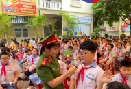 Hơn 4.000 học sinh Hải Phòng được tuyên truyền, thực hành kỹ năng thoát hiểm