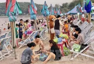 Lượng khách du lịch đến Đồ Sơn dịp nghỉ lễ 2/9 tăng 44%