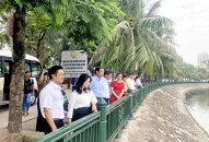 Sớm khắc phục tình trạng ô nhiễm môi trường ở một số mương thoát nước, hồ thoát nước trên địa bàn thành phố