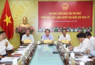 Hội nghị toàn quốc lần thứ nhất triển khai Luật, Nghị quyết của Quốc hội khoá XV