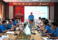 Ban Chấp hành Liên đoàn Lao động thành phố thảo luận về một số nội dung chuẩn bị Đại hội XV Công đoàn thành phố, nhiệm kỳ 2023-2028