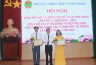 Trao giải Hội thi “Sáng tạo kỹ thuật nhà nông lần thứ tư”