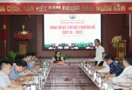 Phó Bí thư Thường trực Thành ủy dự sinh hoạt chi bộ tại Chi bộ Quy hoạch Kiến trúc thuộc Đảng bộ cơ quan Sở Xây dựng