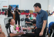 600 cán bộ, công chức, đoàn viên thanh niên, chiến sĩ lực lượng vũ trang và nhân dân huyện Kiến Thụy tham gia Ngày hội hiến máu tình nguyện