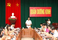 Quận Dương Kinh quyết tâm triển khai toàn diện các nhiệm vụ phát triển kinh tế-chính trị-xã hội năm 2023