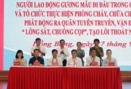 Quận Hồng Bàng phát động ra quân tuyên truyền, vận động Nhân dân dỡ bỏ “lồng sắt, chuồng cọp”, tạo lối thoát nạn an toàn tại nhà ở