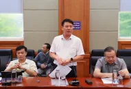 Tập trung đẩy nhanh tiến độ thực hiện Dự án chỉnh trang sông Tam Bạc đoạn từ cầu Lạc Long đến cầu Hoàng Văn Thụ