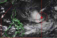 Áp thấp gần Biển Đông đang đà mạnh lên thành bão