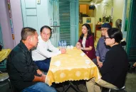 Bí thư Thành ủy thăm hỏi, động viên gia đình nạn nhân tử vong trong vụ cháy Chung cư mini tại Hà Nội