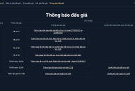 Tiếp tục đấu giá nhiều biển số xe đẹp vào ngày 21-22/9