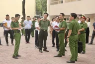 Kiểm tra về PCCC và CNCH tại khu ký túc xá sinh viên Trường Đại học Hàng Hải Việt Nam