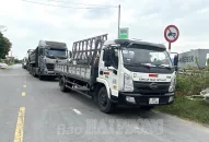 Đường mương An Kim Hải, xã Đặng Cương: Mất an toàn do xe quá tải trọng