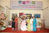 Khai mạc triển lãm tranh “Những câu chuyện nhỏ” của 4 nữ họa sĩ Hải Phòng