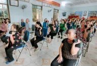 Hiệu quả từ triển khai Dự án “Hỗ trợ dự phòng chăm sóc sức khỏe người cao tuổi áp dụng mô hình Tsuyama” tại thị trấn Trường Sơn (huyện An Lão)