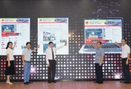 Quận Lê Chân ra mắt phiên bản nâng cấp mới Cổng Thông tin điện tử của quận và 15 phường