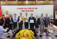 Lãnh đạo thành phố gặp mặt Đoàn đại biểu dự Đại hội đại biểu người Công giáo Việt Nam xây dựng và bảo vệ Tổ quốc lần thứ VIII, nhiệm kỳ 2023-2028