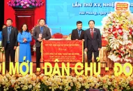 Đại hội Công đoàn thành phố Hải Phòng lần thứ XV, nhiệm kỳ 2023-2028: Phát huy vai trò chăm lo quyền lợi chính đáng hợp pháp của công nhân lao động thành phố