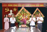 Bí thư Thành ủy thăm, chúc mừng ngày truyền thống các Ban Đảng của Thành ủy