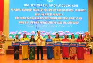 Hội Liên hiệp Phụ nữ quận Dương Kinh kỷ niệm 93 năm Ngày thành lập Hội LHPN Việt Nam