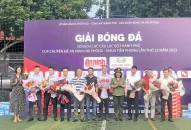 Khai mạc Giải Bóng đá Vô địch câu lạc bộ thành phố, Cúp Chuyên đề An ninh Hải Phòng-Nhựa Tiền Phong lần thứ 22 năm 2023