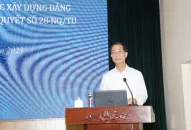 Tập huấn nghiệp vụ công tác tổ chức xây dựng đảng cho bí thư chi bộ, đảng bộ trong các doanh nghiệp ngoài nhà nước, hợp tác xã, đơn vị sự nghiệp ngoài công lập