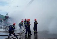 Diễn tập phương án cứu nạn, cứu hộ năm 2023 phối hợp nhiều lực lượng tại Bệnh viện Hữu nghị Việt Tiệp cơ sở 2