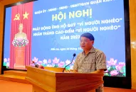 Quận Kiến An phát động ủng hộ Quỹ “Vì người nghèo” năm 2023