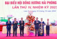 Hội Đồng hương Hải Phòng tỉnh Lào Cai Đại hội Đại biểu lần thứ 4, nhiệm kỳ 2023-2028