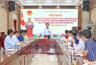 Công bố Kế hoạch giám sát người đứng đầu tại Quận ủy Dương Kinh và UBND quận Đồ Sơn