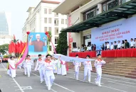 Gần 400 vận động viên tham gia thi đấu tại Hội khỏe Phù Đổng quận Hải An năm học 2023-2024