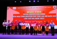 5 Câu lạc bộ hiến máu tham gia Hội thi tuyên truyền vận động hiến máu tình nguyện