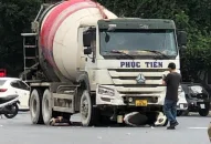 Va chạm với xe bồn, cụ ông 70 tuổi ở Hải Phòng tử vong