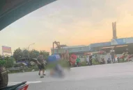 Va chạm với xe container tại Quốc lộ 5 ở Hải Phòng, người đàn ông tử vong