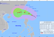 Bão Koinu giật trên cấp 17 đang áp sát Biển Đông