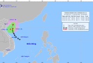 Tin về cơn bão số 5, cập nhật 11h ngày 19/10/2023