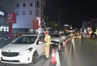 Hải Phòng dừng tất cả xe, lập chốt lưu động kiểm tra nồng độ cồn