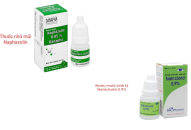 Cảnh báo ngộ độc thuốc nhỏ mũi Naphazolin 0,05%
