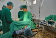 Trung tâm y tế huyện Kiến Thụy: Phẫu thuật thành công bệnh nhân viêm ruột thừa quặt ngược sau manh tràng hiếm gặp