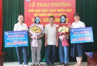 Trao thưởng trên 3 tỷ đồng cho các khách hàng trúng giải Đặc biệt XSKT Miền Bắc ngày 31/10/2023