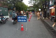 Xử lý nghiêm đối tượng lao xe vào CBCS Công an đang làm nhiệm vụ