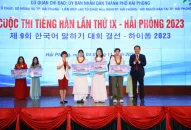 Chung kết cuộc thi tiếng Hàn lần thứ IX – Hải Phòng 2023