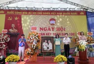 Chủ tịch Uỷ ban MTTQ Việt Nam thành phố dự Ngày hội “Đại đoàn kết toàn dân tộc” tại thôn Đông Trên, xã Vinh Quang, huyện Tiên Lãng