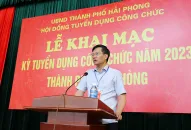 Khai mạc Kỳ tuyển dụng công chức năm 2023 thành phố Hải Phòng
