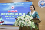 Quận Hồng Bàng: Sơ khảo Hội thi “Thiết bị dạy học số năm học 2023-2024”
