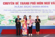 Chuyên đề cấp thành phố “Phát triển phẩm chất và năng lực học sinh qua môn Ngữ văn 8” năm học 2023-2024